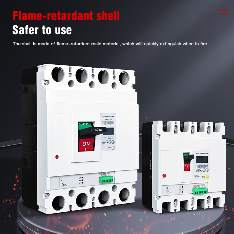 Electronic Molded Case Leakage Circuit Breaker