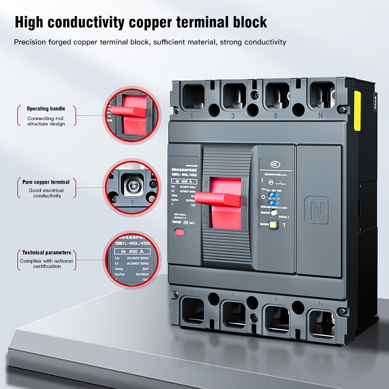 Molded Case Leakage Circuit Breaker