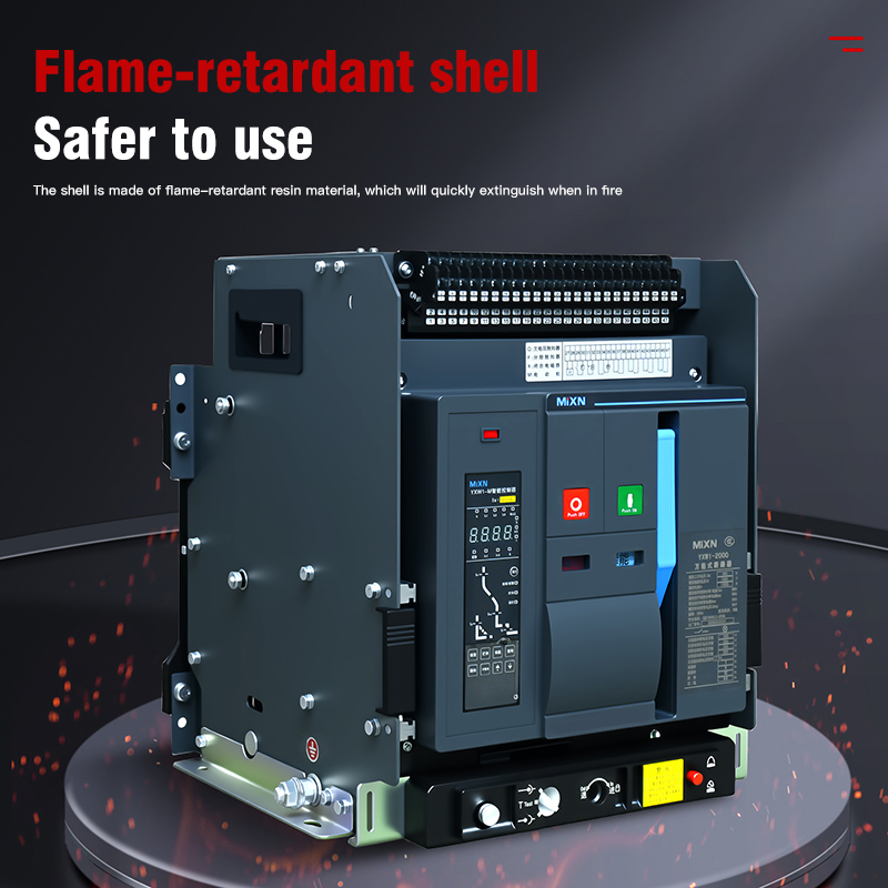 How do frame universal circuit breakers effectively protect against overloads and short circuits in low-voltage distribution systems?